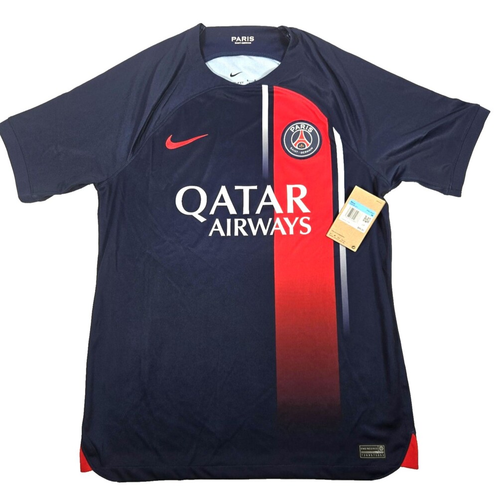 Nike Paris Saint-Germain PSG 2023/24 Home Stadium Jersey Men's Medium NEW